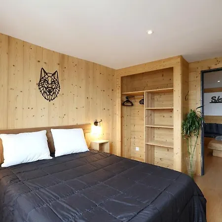 Le Hibou - Grand Appartement, Vue Montagne 아파트 레장글